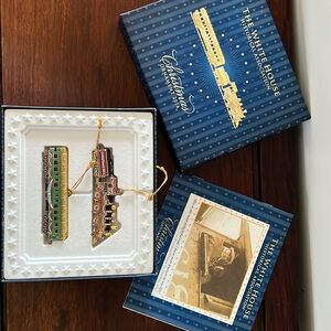 2014 White House Christmas ornament. Like new in original box with insert.